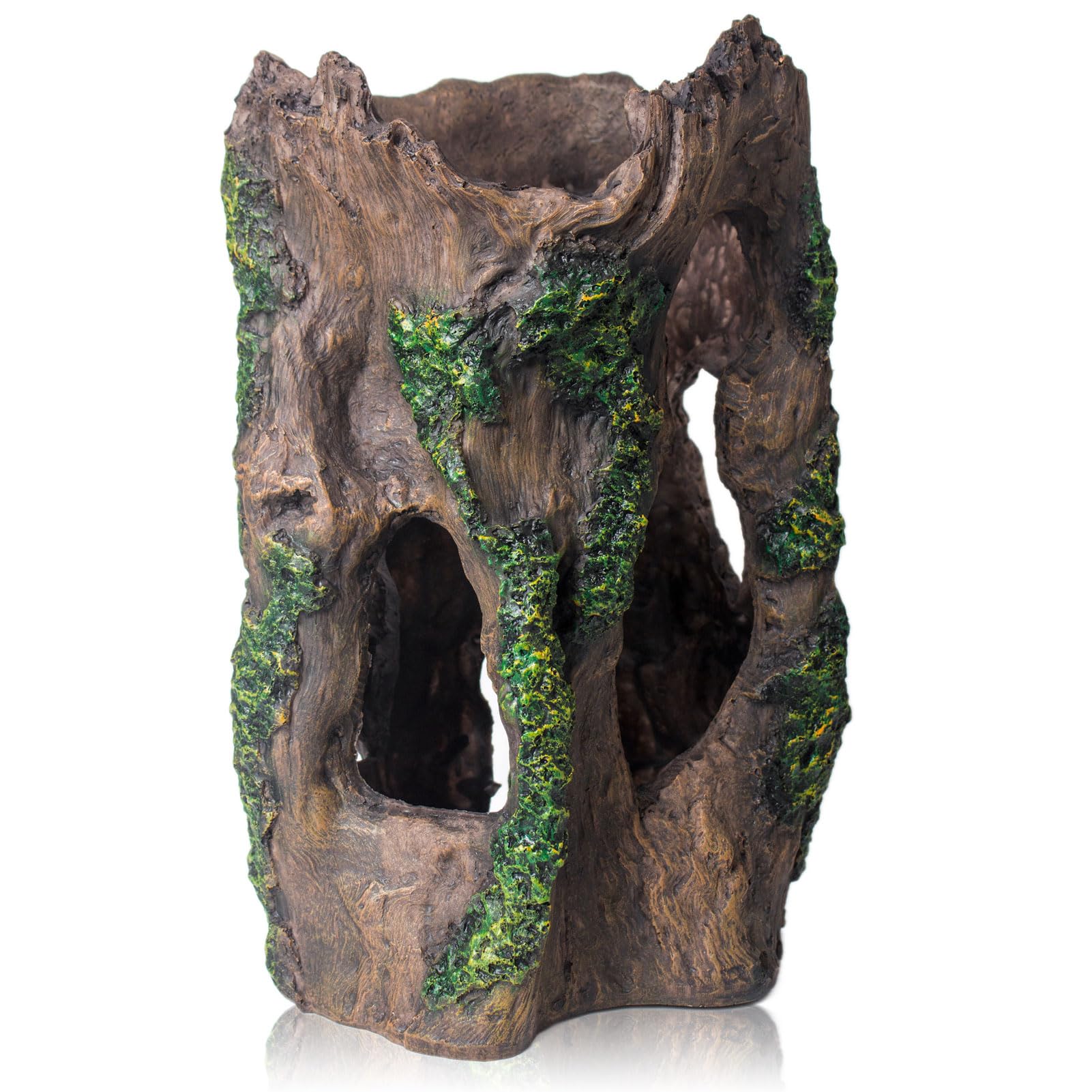 TAOMYPETS Fish Tank Decorations Aquarium Décor Resin Artificial Tree Trunk Root (F)