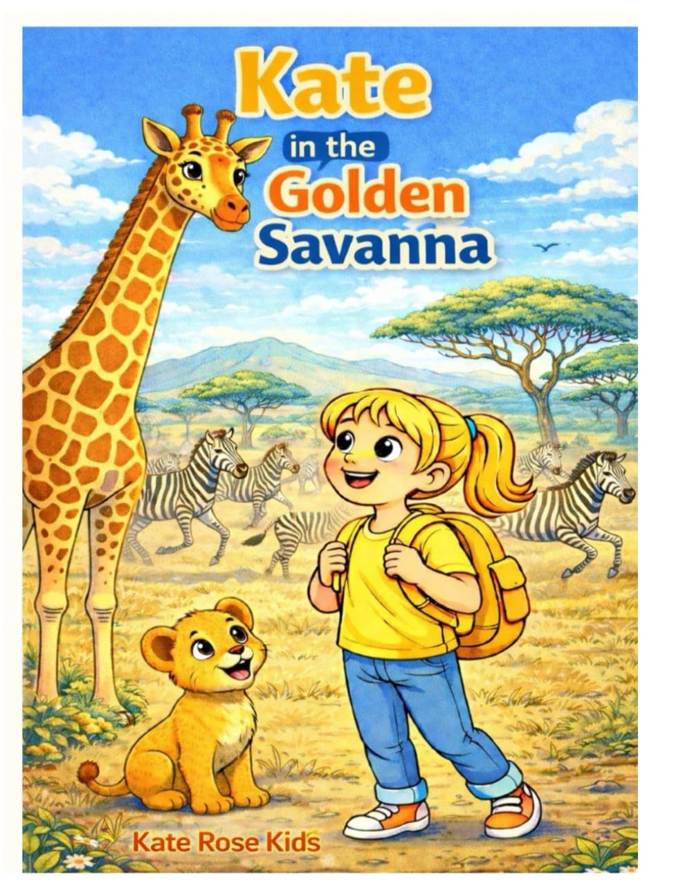 Kate in the golden Savanna: 3 (Kate's travel adventures)