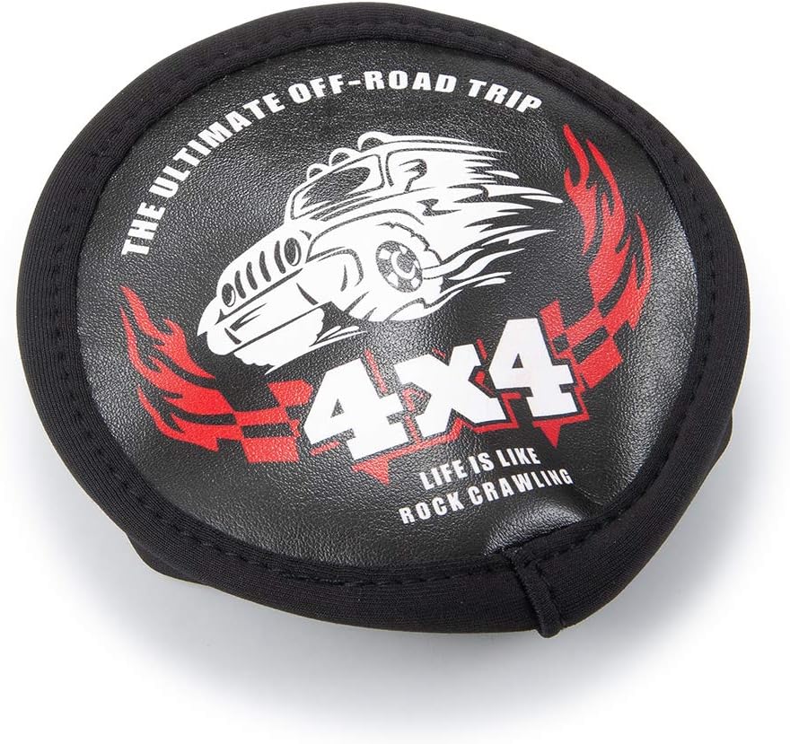 RCLIONS RC Car Spare Tires Cover Wheels Cover for 1/10th Crawler Truck Car TRX4(A Style)