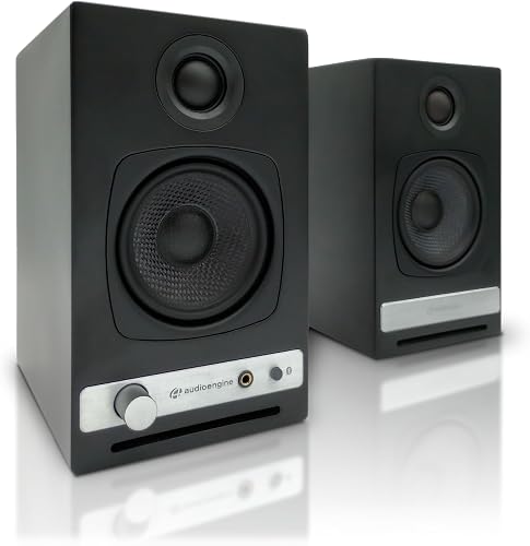 A2 HD HD3 Enceintes de Bureau alimentées sans Fil 60 Audioengine