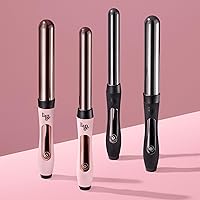 Vista 4 de L'ANGE Hair Le Curl 25 MM Titanium Curling Wand Professional 1 Inch Curling Iron for All Hair Types Clip Free Hair Curler Best Curling Wand