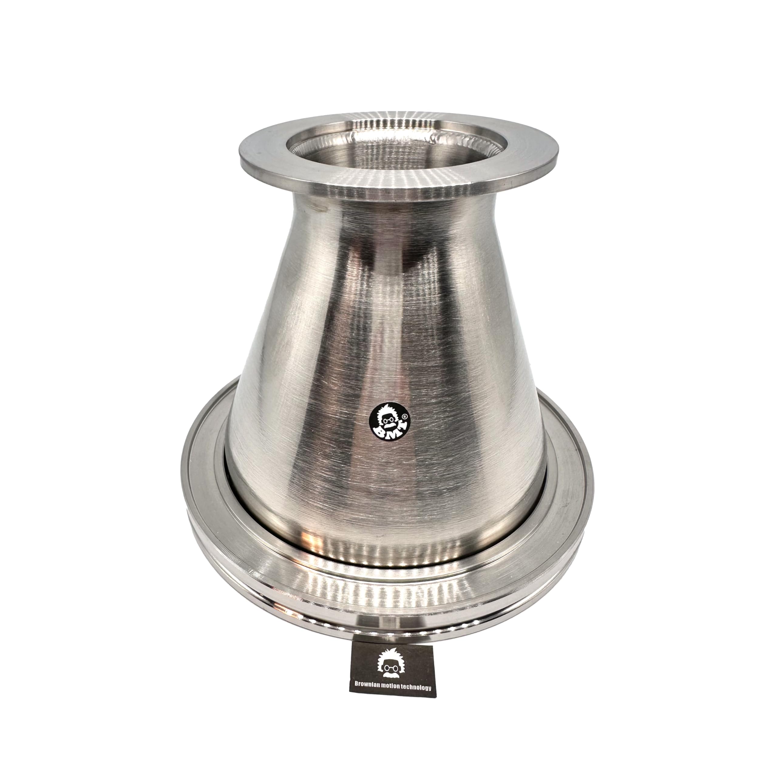 bmotiontech ISO-K 100 Flange (clamp Type) to KF50 NW50 Flange conical Reducer Converter Adapter (ISO-K100 to KF50 Reducer)