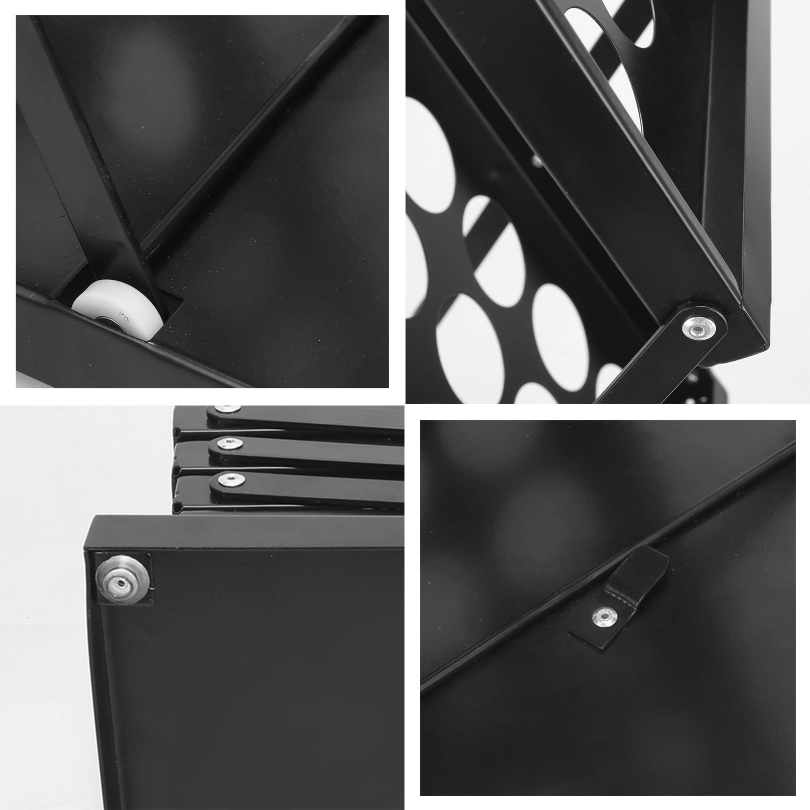 Voilamart A4 Folding Brochure Display Stand 4 Shelf Floorstanding