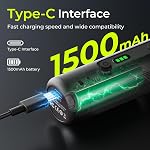 ELEGOO 35-in-1 Ensemble tournevis électrique avec LED et 33 Bits magnétiques, rechargeables de type C 1500mAh Batterie, Kit d'alimentation de précision pour 3D Entretien de l'imprimante, Réparations de petits appareils électroniques, Ingénieurs