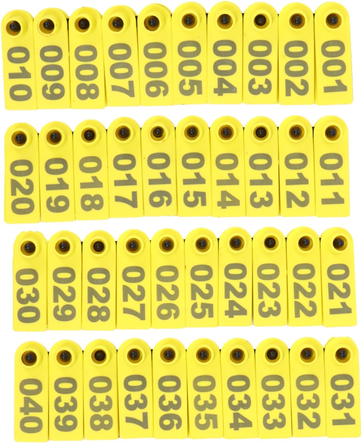200 Pcs Sheep Ear Tags Cockatiel Toys Digital Signage