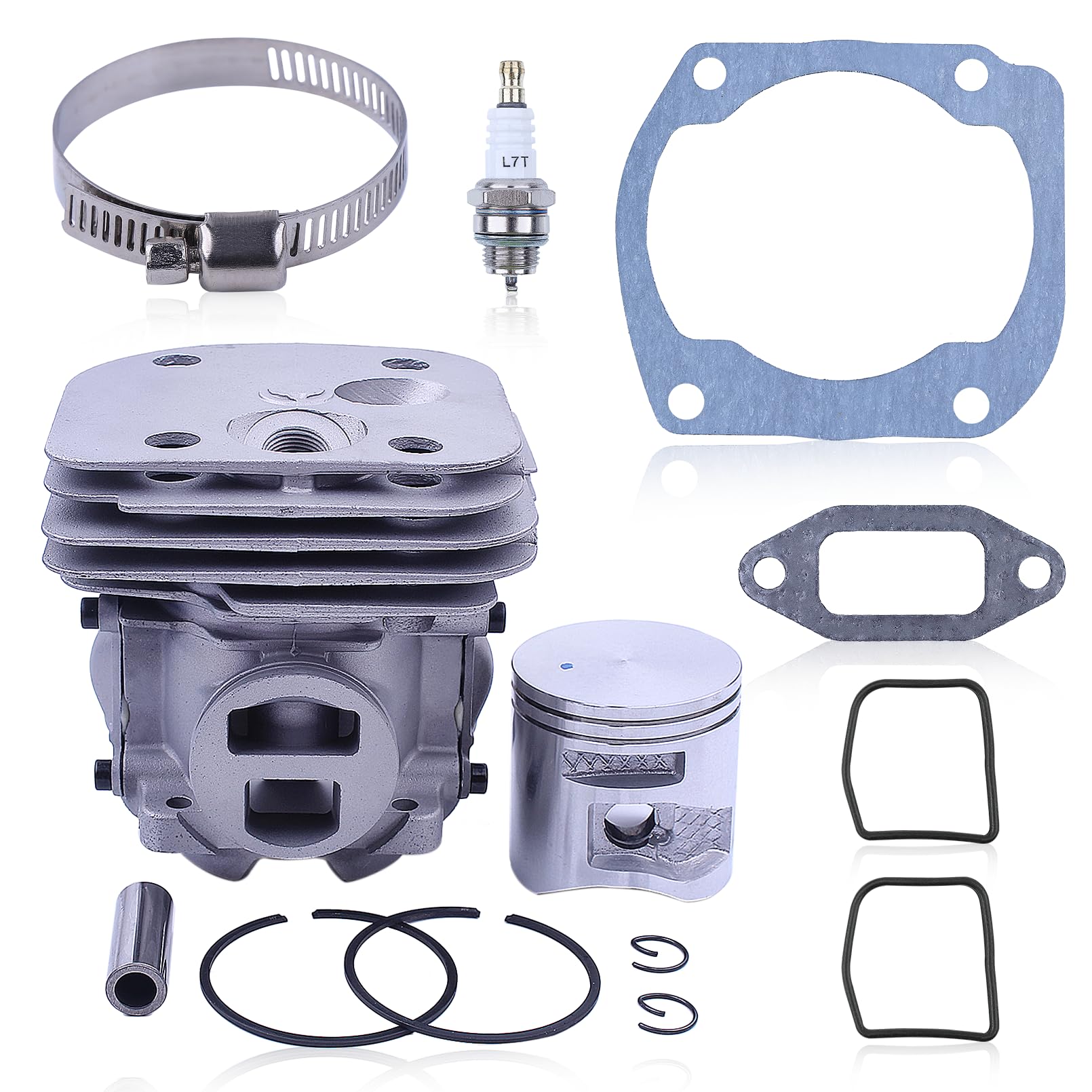 365 X-Torq Cylinder Piston Top End Kit, per motoseghe Per Husqvarna 365 X-Torq, 372Xp X-Torq, 575255702, 575 25 57 02