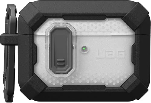 Miniatura 5 de URBAN ARMOR GEAR UAG - Funda diseñada para AirPods Pro de 3ª generación, resistente funda protectora de grado militar a prueba de caídas con clip de