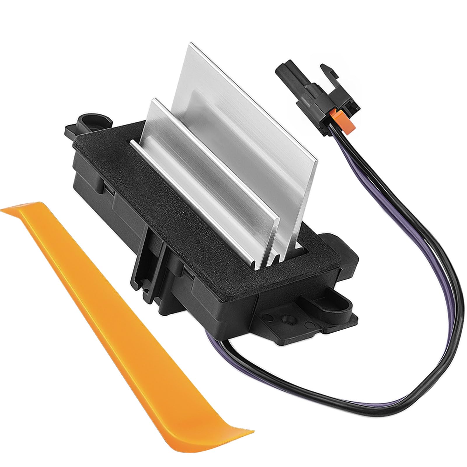 Blower Control Module AC Blower Motor Resistor fit for 2003-2007 Chevy Silverado Avalanche Suburban Tahoe, GMC Envoy Sierra Yukon, Cadillac Escalade,Buick Rainier，Replaces 4P1516，1580567, 93803636