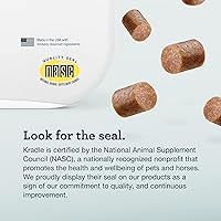 Vista 7 de Kradle Calming Chews for Dogs -Vet Formulated with L-Theanine, Ashwagandha and GABA for Managing Normal Stress and Promoting Relaxation - Chicken