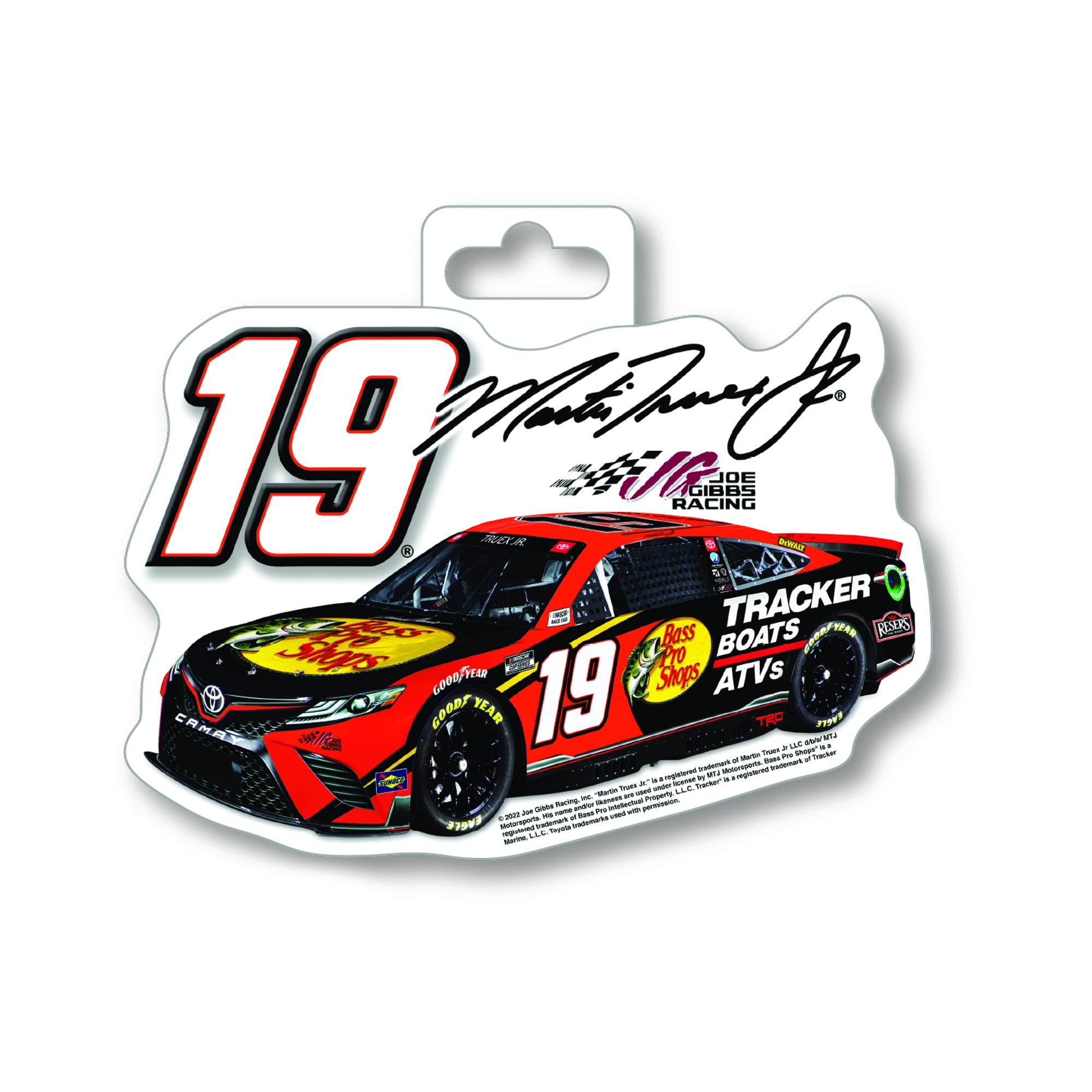 Buy Rico Industries NA Martin Truex Jr 5" x 7" Vinyl Die-Cut Decal