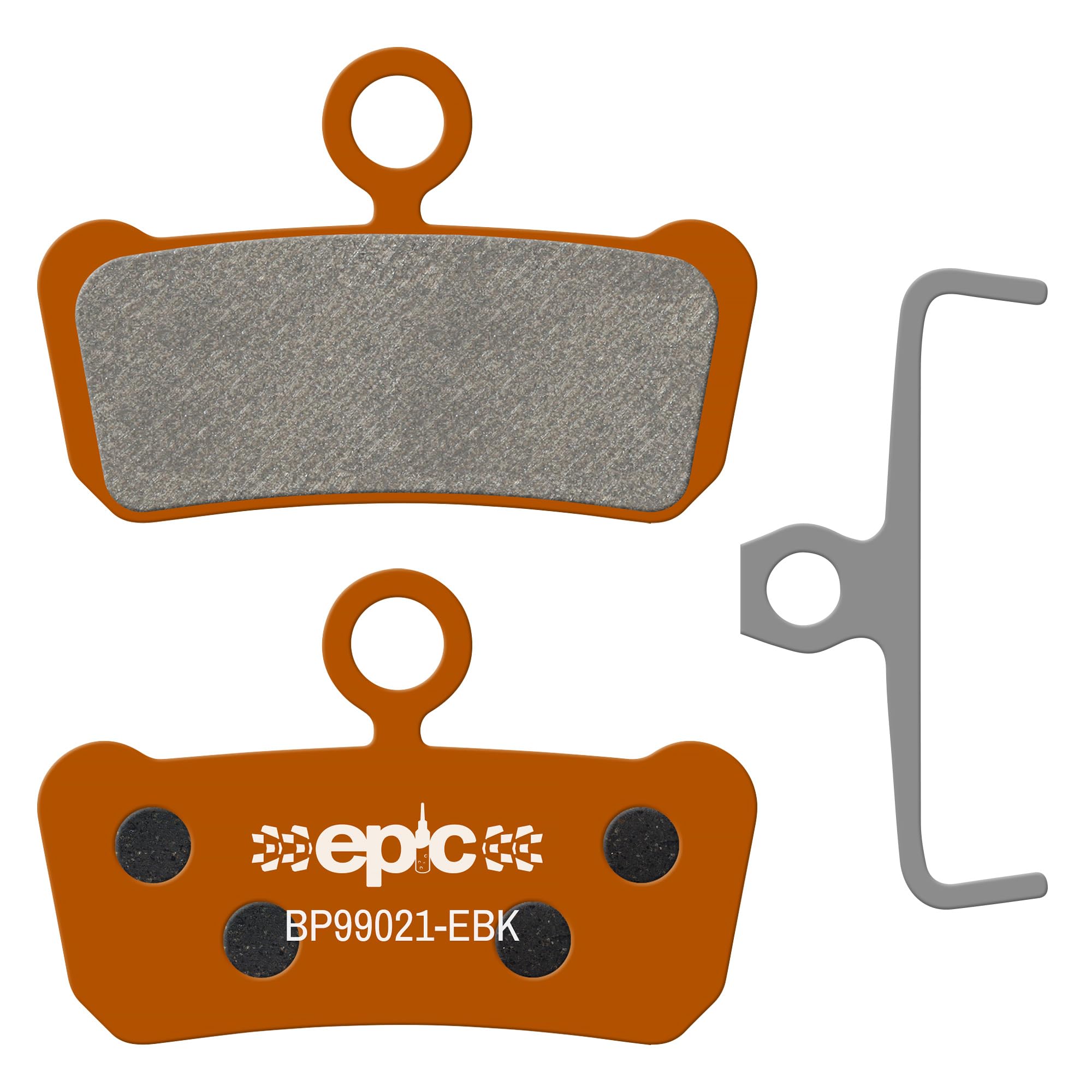 epic Disc Brake Pads for SRAM G2, Guide, Guide Ultimate & Level Stealth Brakes | Organic, Semi-Metallic, Sintered, Ceramic, E-Bike Options | Quiet, Durable, High-Performance | 1 Set (E-Bike)
