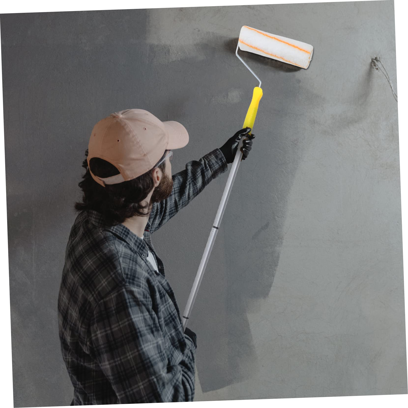 DOITOOL Rodillos De Pintura Desmontables Pincel De Rodillo Profesional Para Hogar y Oficina