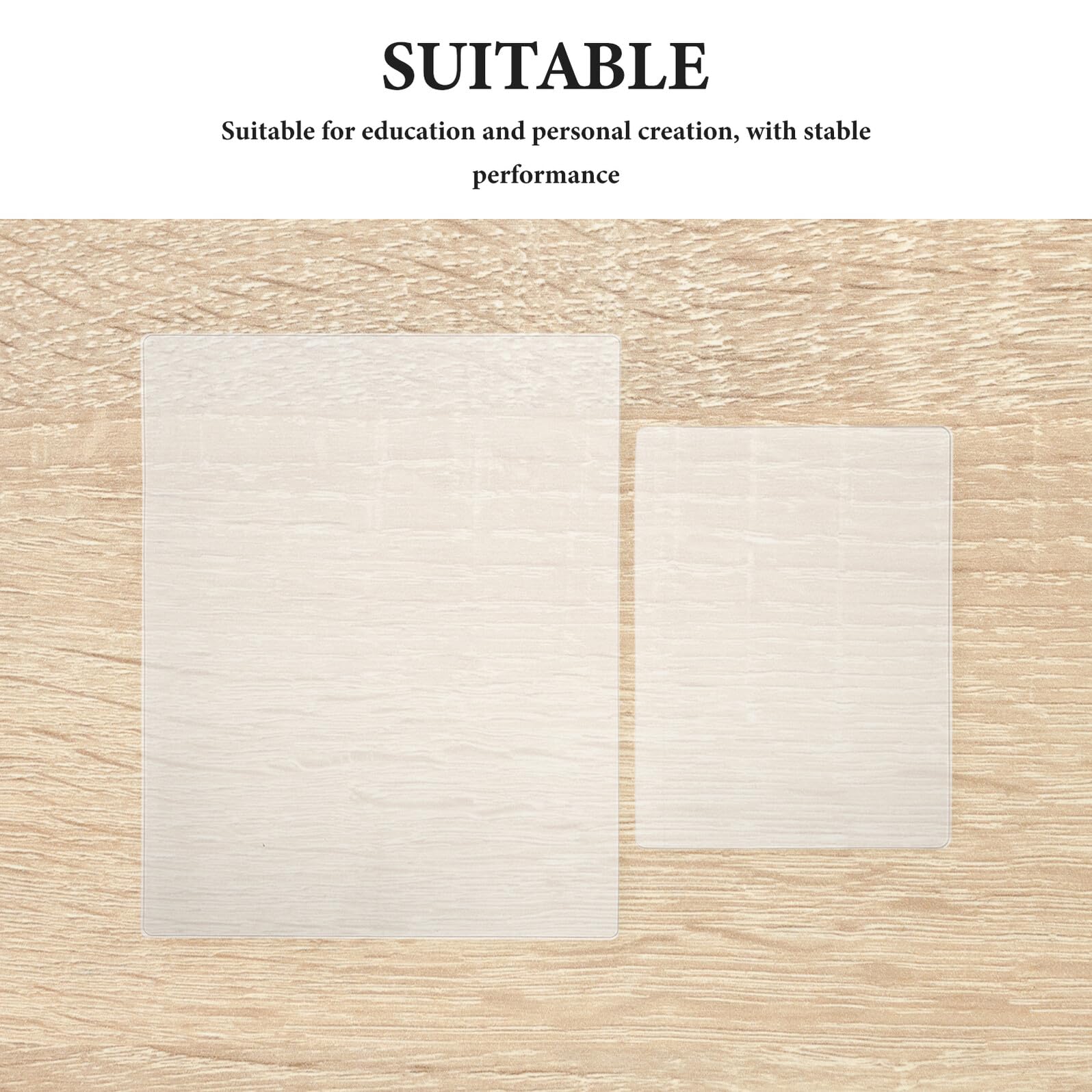 GALPADA 2piezas Gel para Impresión Gel Placas Reutilizables Manualidades Diarios y Fabricación de Tarjetas