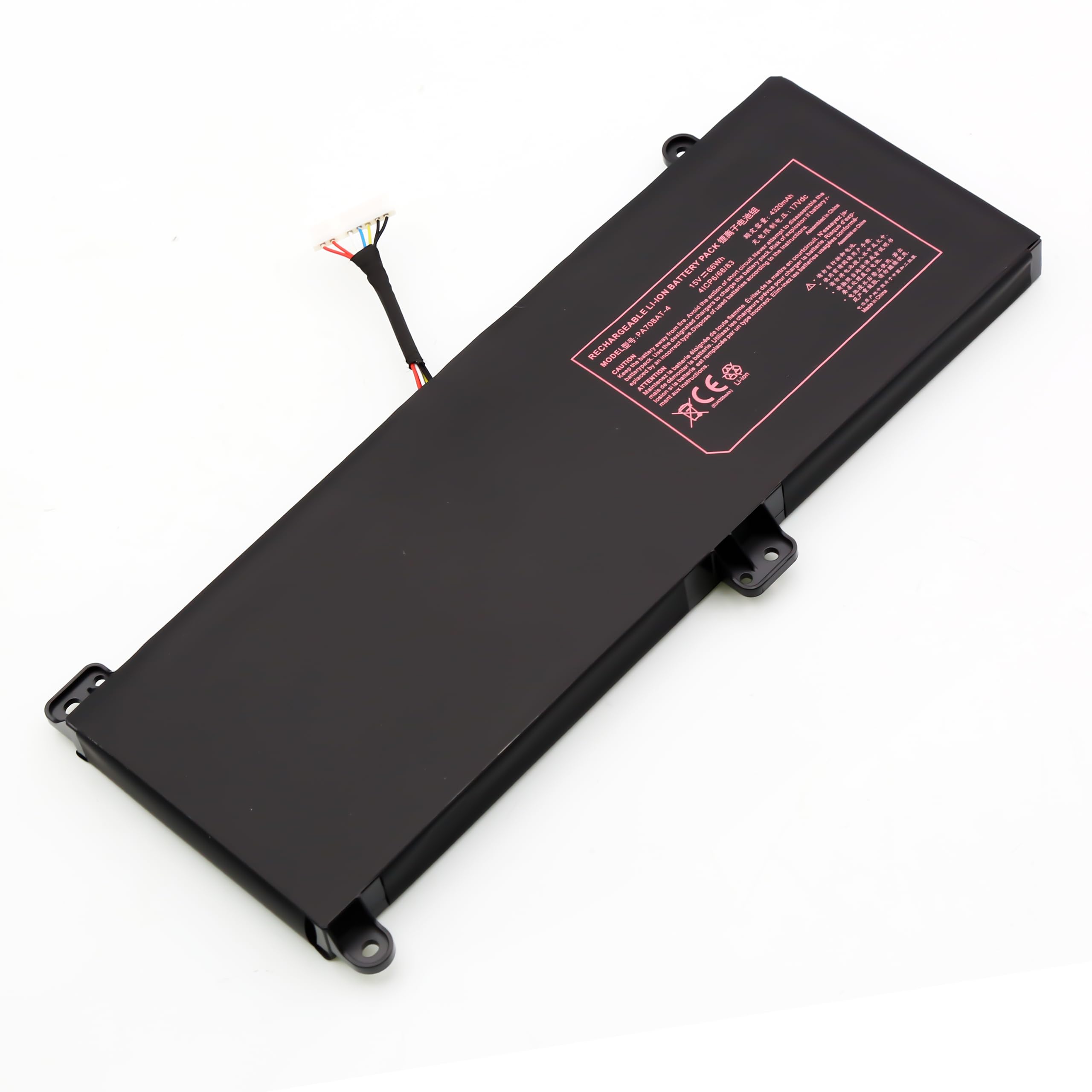 BLESYS PA70BAT-4 bateria do Clevo PA70HP6-G PA70HS-G PA71HP6-G PA71HS-G Laptop 6-87-PA70S-61B00 6-87-PA70S-62B01 4ICP6/66/83 15V 66Wh