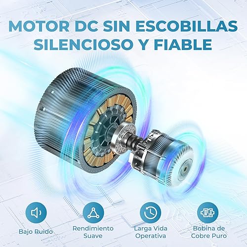 Miniatura 6 de Agitador eléctrico de 20L Max Lab Mixer con construcción duradera, 100-2000 RPM, mezclador digital LCD de laboratorio, 10,000 mPas, tiempo y