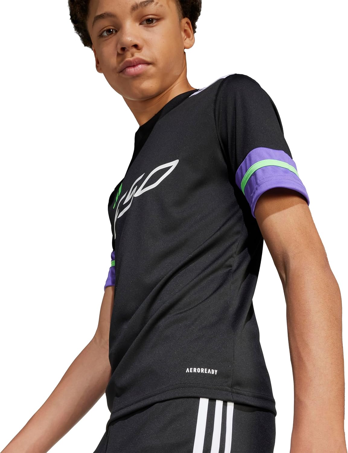 adidas Boys F50 Short Sleeve Jersey - Image 7