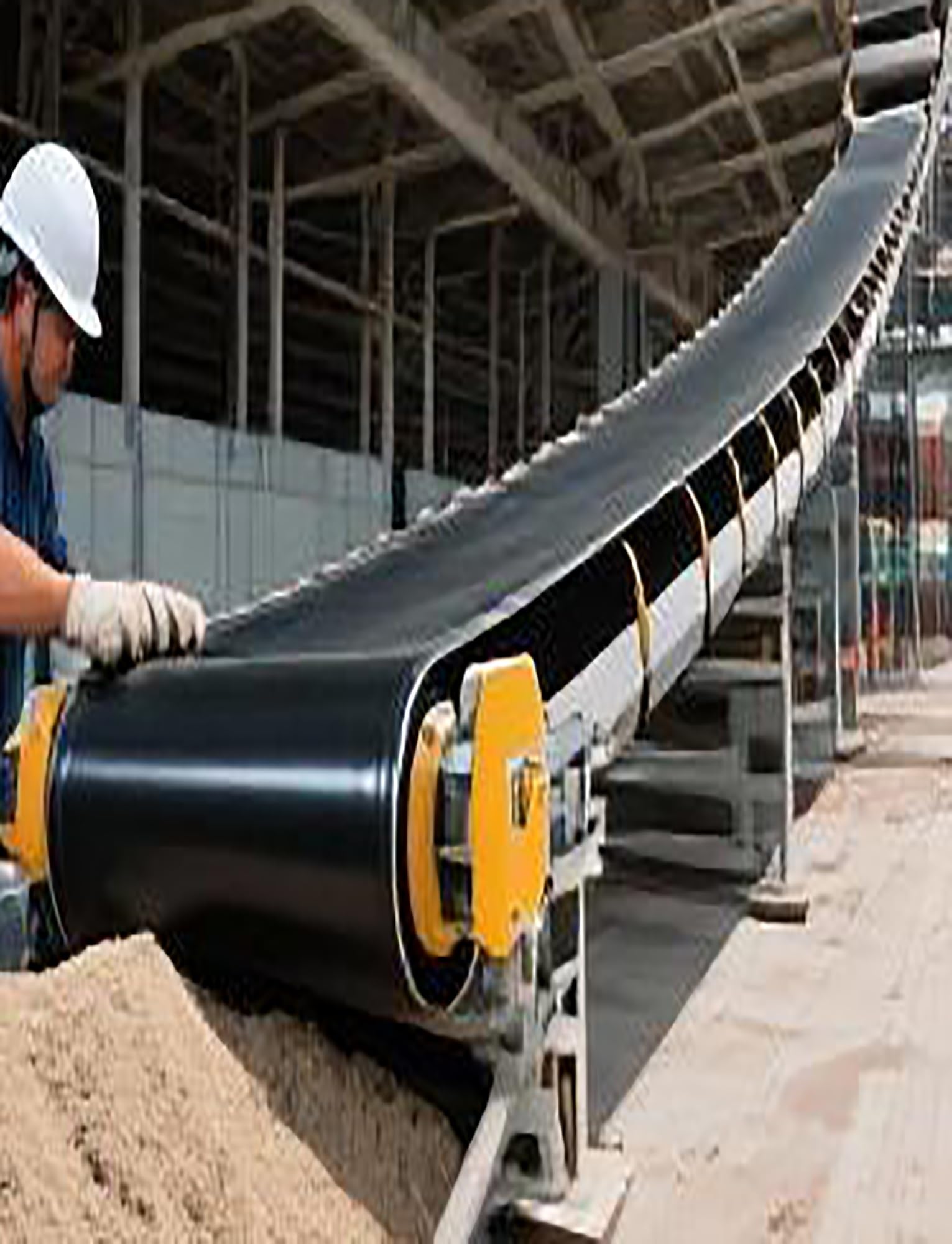 La Cinta transportadora Ligera de PVC, Apta para Productos comerciales, con Unas Dimensiones de 135 x 22 cm (53,1 x 8,6 Pulgadas), es Ideal para fábricas y Transporte, y Puede Utilizarse com