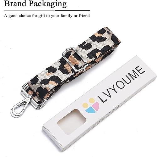 Miniatura 114 de Correa ancha para bolso, correa ajustable para bolsa cruzada, correas de hombro plateadas