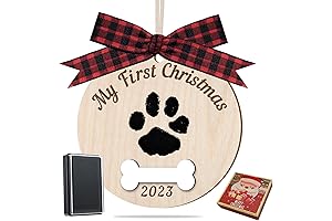 Puppy's First Christmas Ornament 2023