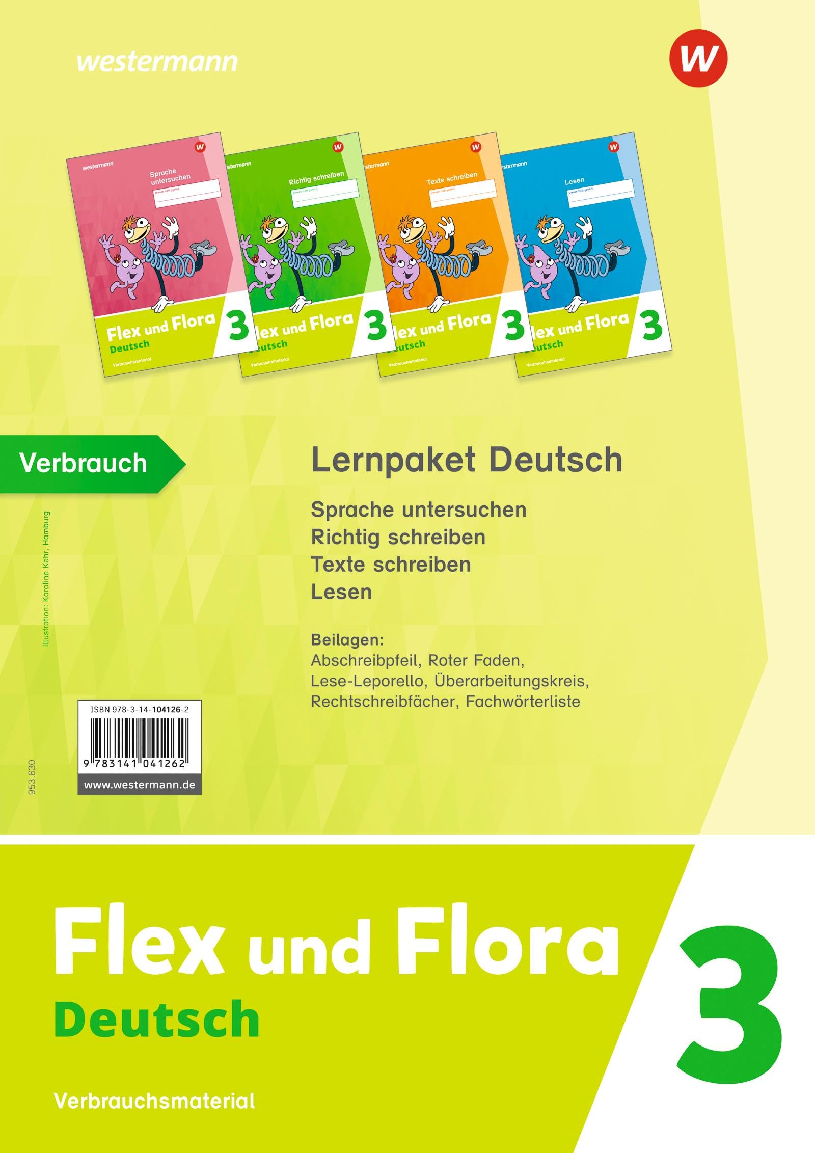 Flex und Flora. Themenhefte 3 Paket: Verbrauchsmaterial: Ausgabe 2021 - Kompetenzhefte 3 Paket: Verbrauchsmaterial