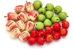 CHGCRAFT Mini Artificial Apple Box for Photography 30Pcs