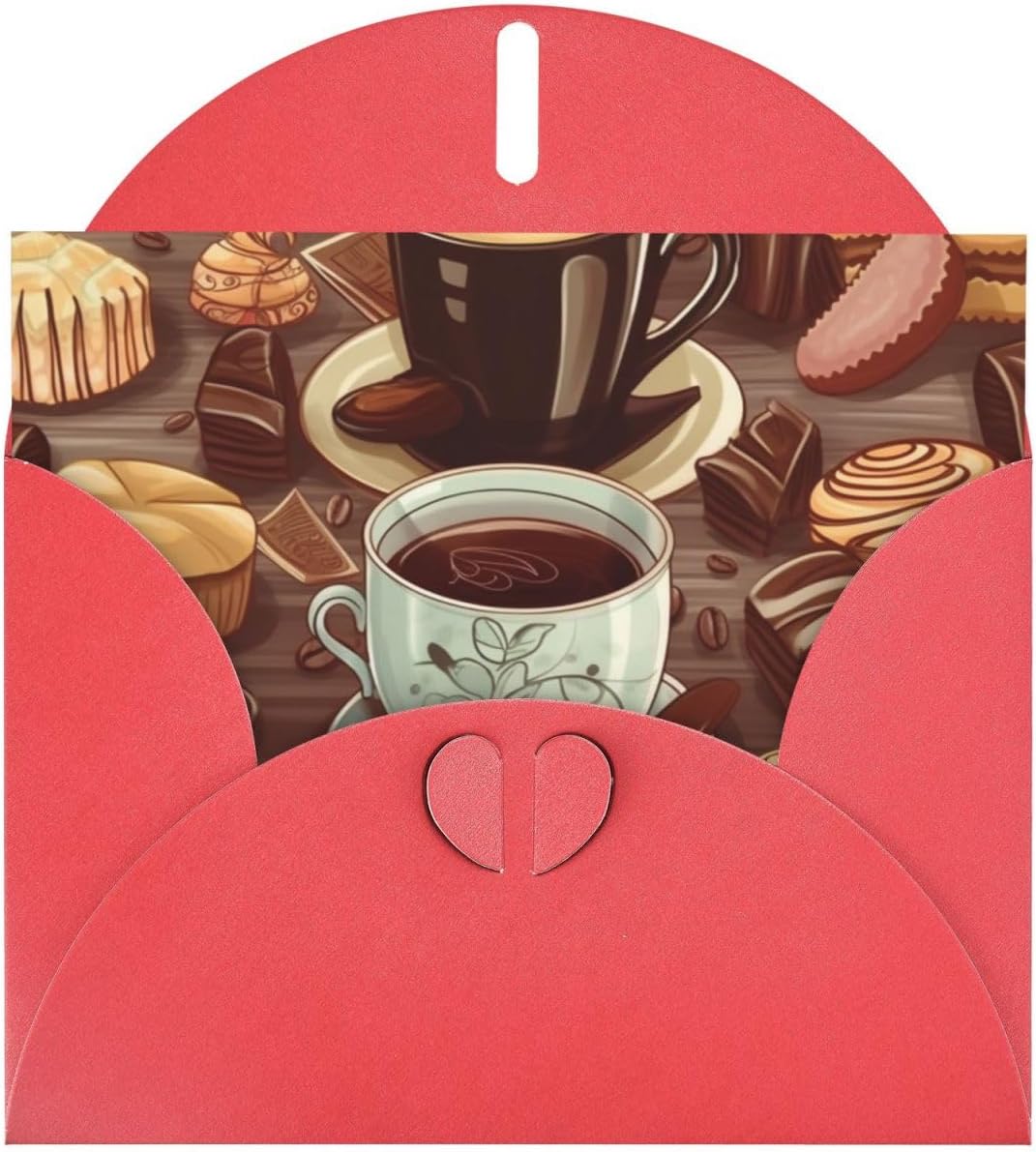 4" X 6" Blank Greeting Cards With Envelopes All Occasion Note Cards Coffee And Sweets Sugar Chocolate Thank You Cards For Christmas Holidays Birthday Graduation Anniversaries image 2