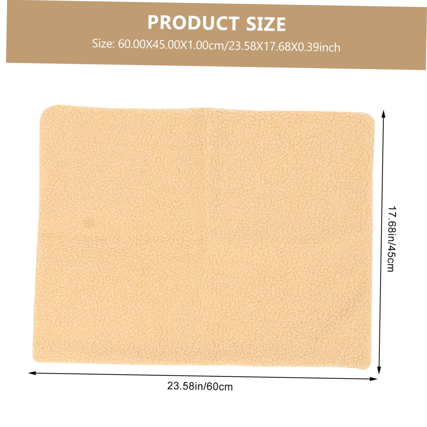 POPETPOP Self Heating Pet Blanket for Dogs and Cats Cozy Lamb Fleece Dog Bed Cushion Comfortable and Durable for Home Use Warmth Reflective for Pet Comfort