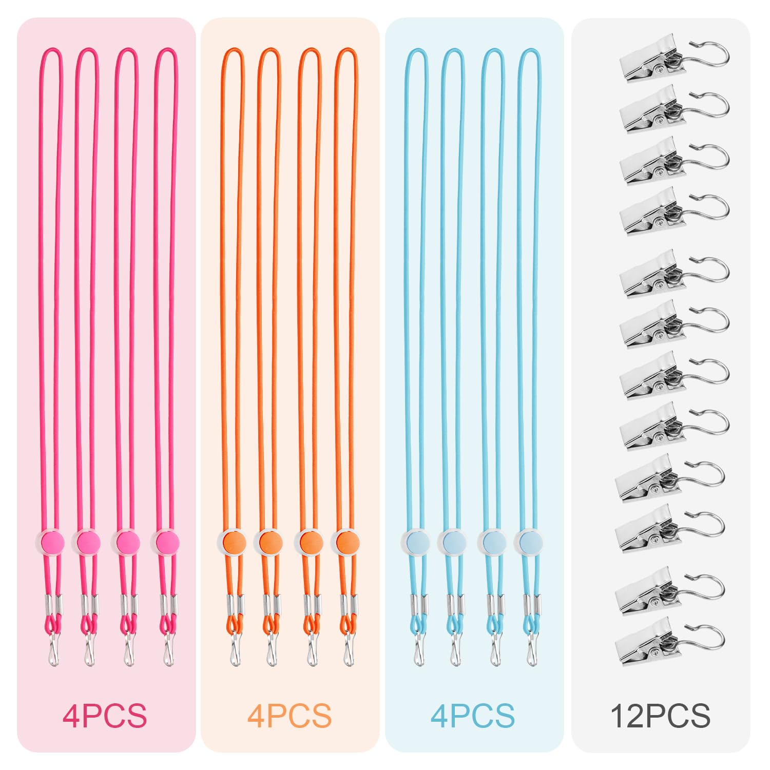Lot De 12 Pinces Latérales Pour Point De Croix - Haute élasticité