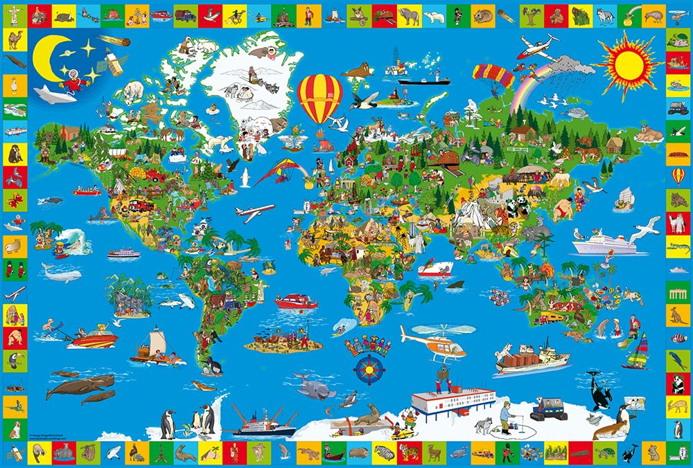 Puzzle Classique Schmidt - Ta Petite Terre - 200 Pièces Multicolores
