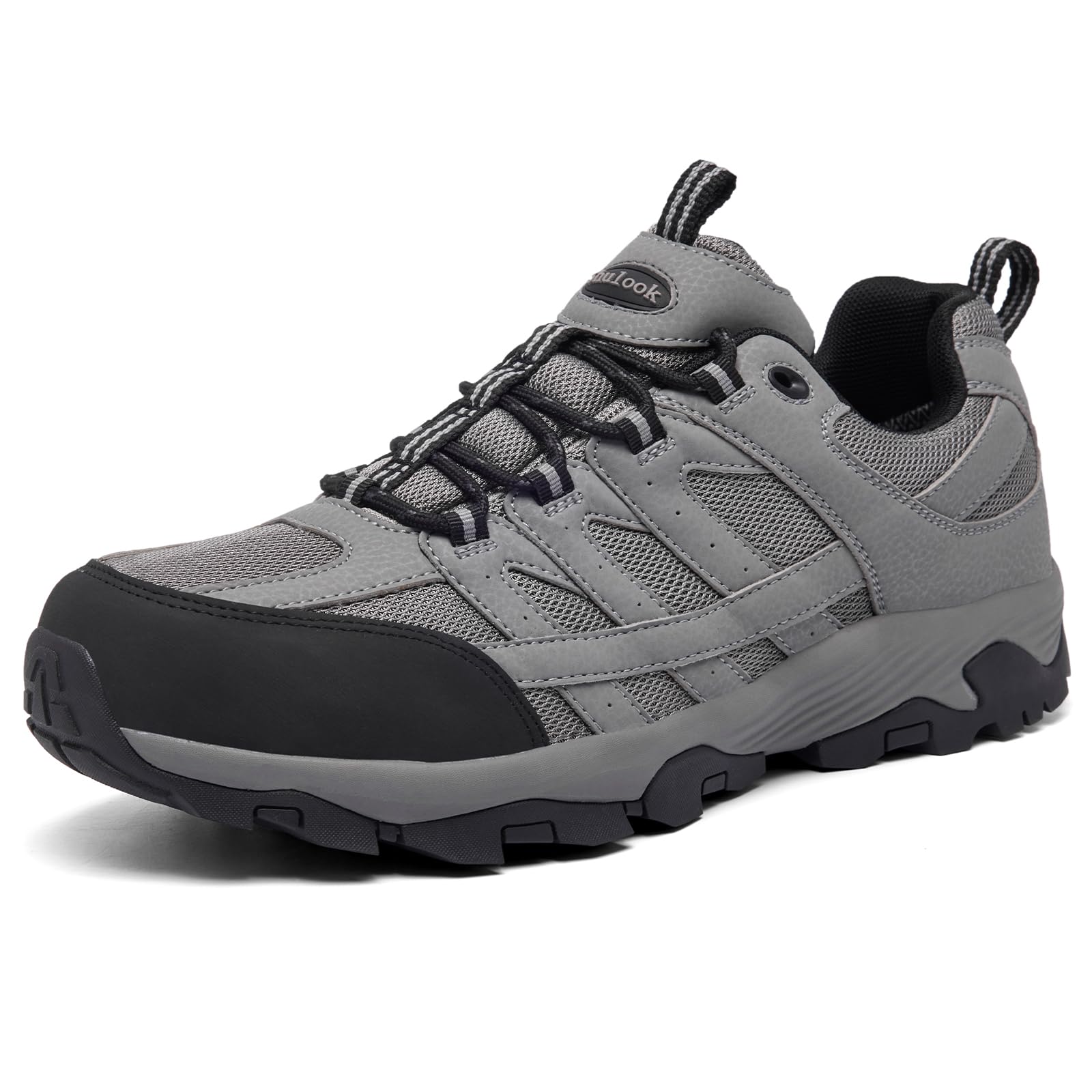 SHULOOK Herren Wanderschuhe Wasserdicht Leichte rutschfest Trekkingschuhe Outdoorschuhe