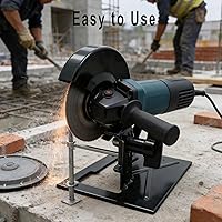 Vista 5 de 1 juego de soporte para amoladora angular, incluye soporte para amoladora angular y cubierta protectora de escudo