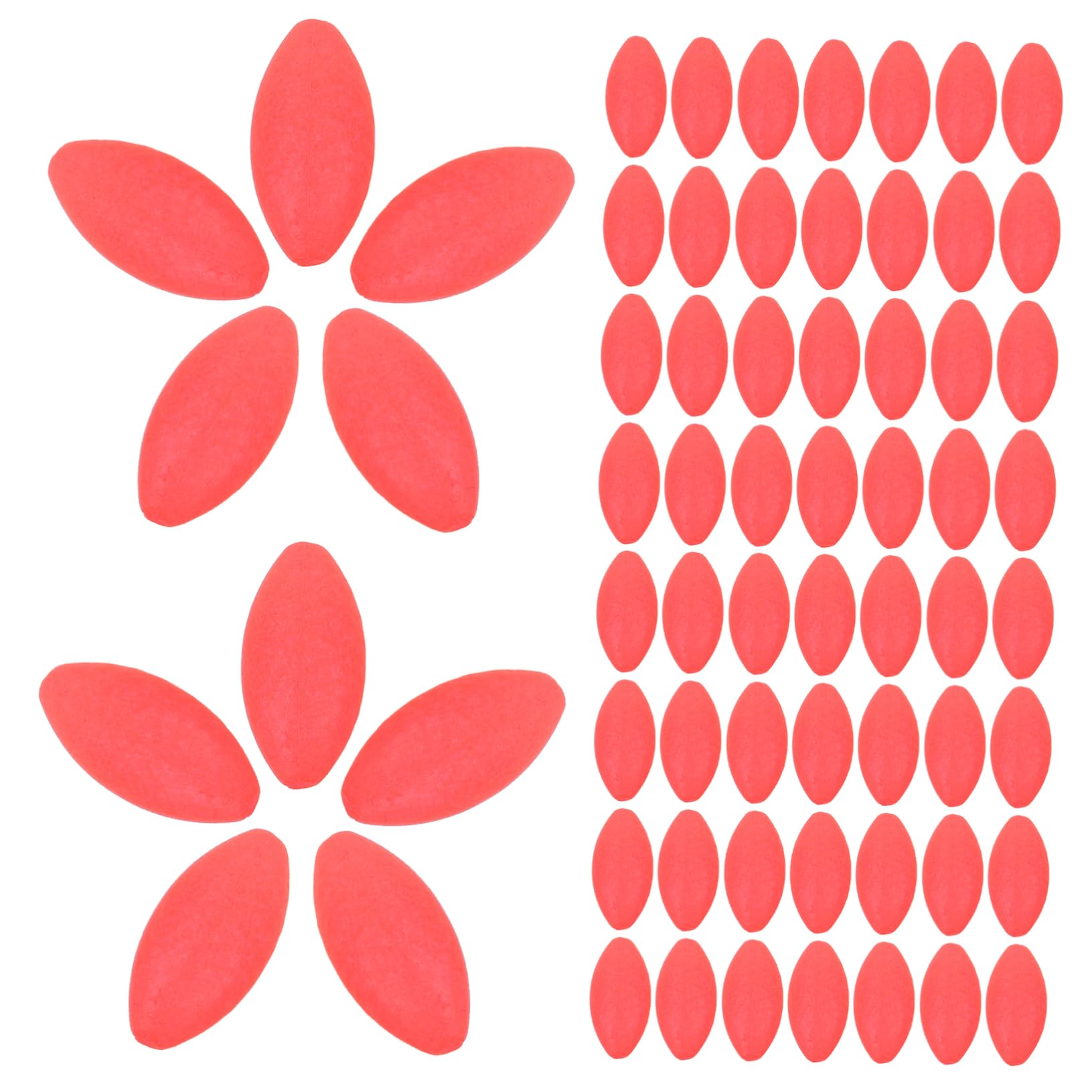ibasenice Amplificateur À Queue Flottante Attaquer Chariots De Pêche Flotteur De Pêche Flotteurs De Pêche en Douce Accessoires De Pêche Plastique Rouge