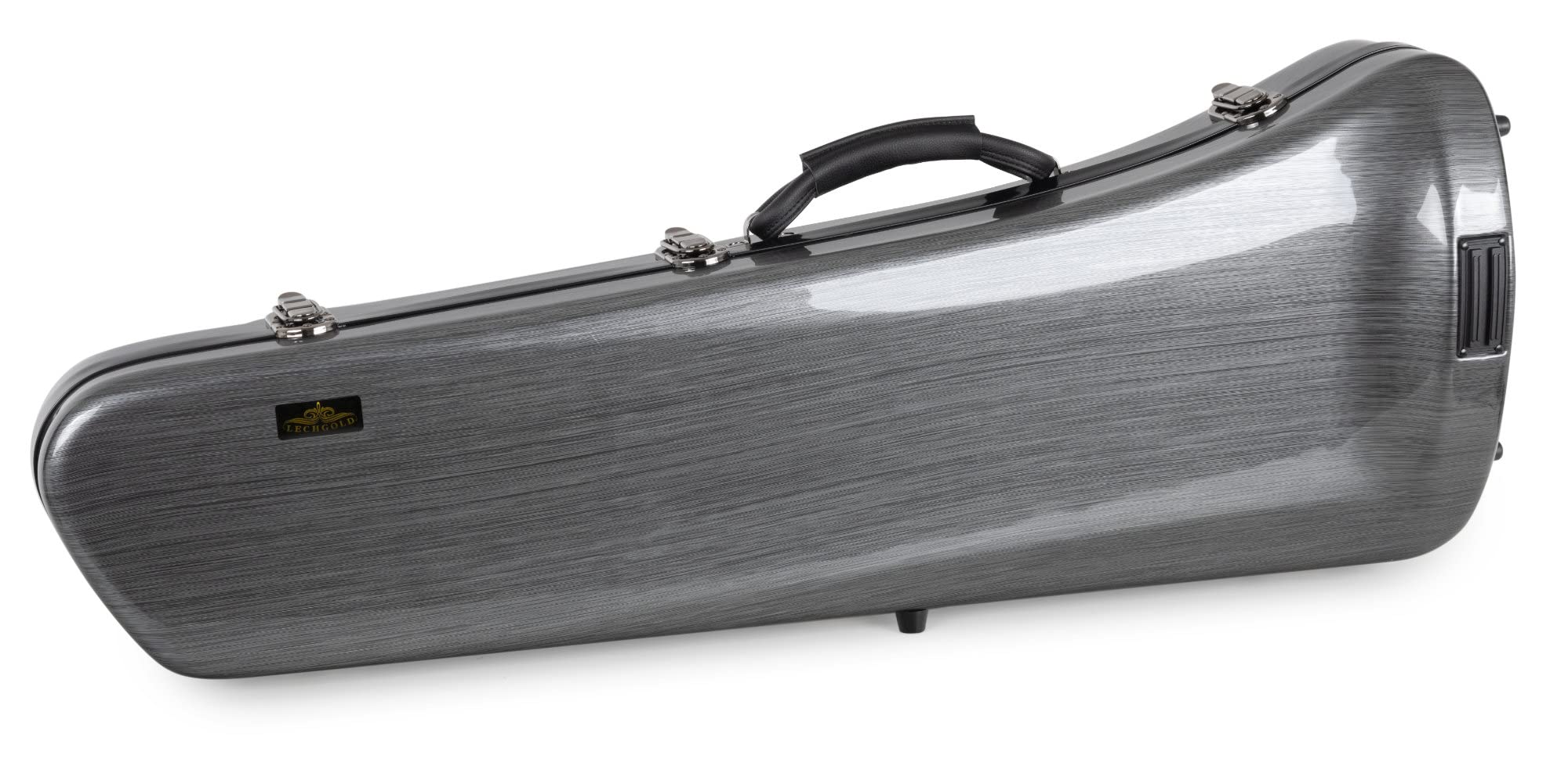 Estuche Deluxe Lechgold para Trombón, Caja de plástico resistente | Estuche para instrumento Lechgold "Deluxe" para trombón tenor, Carcasa dura absorbente de impactos, Peso: 4, 6 kg