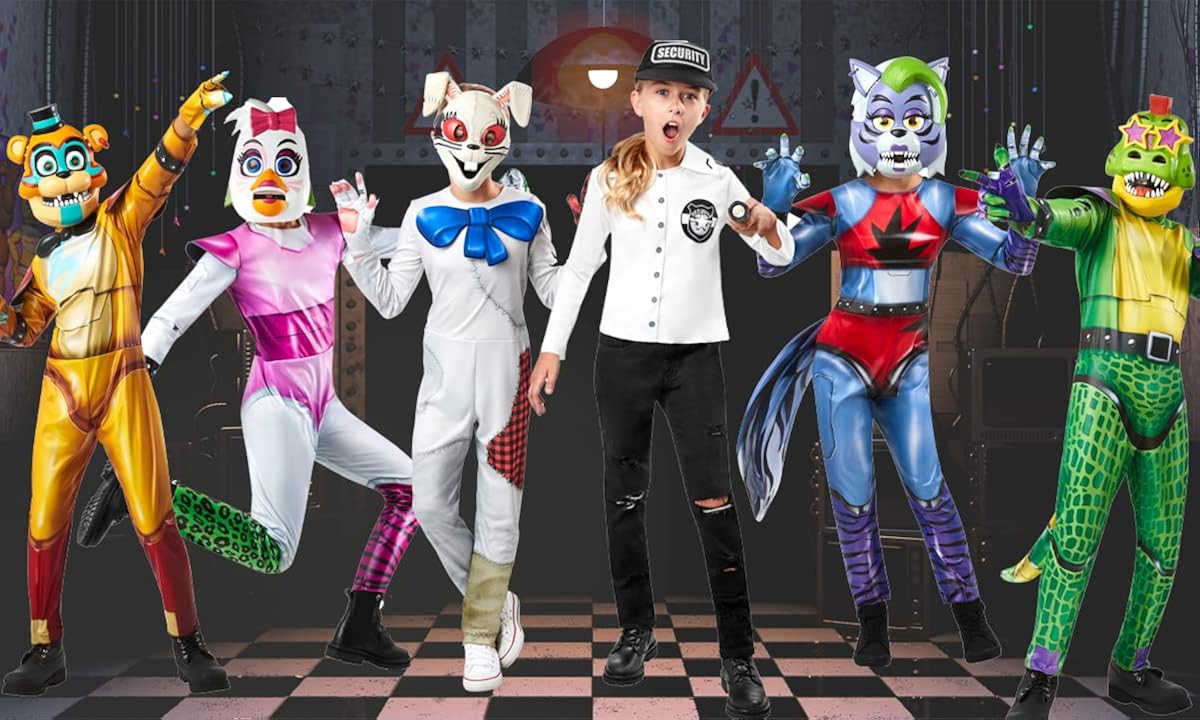 Miniatura 7 de Rubies Childs Five Nights at Freddys Glamrock Chica Costume