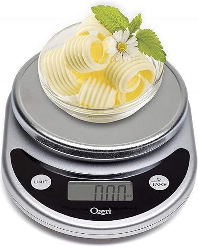Miniatura 5 de Ozeri ZK14-S Pronto Balanza de cocina y alimentos digital multifunción color negro 825 Completamente negro, Mármol negro, Ocre oscuro, verde