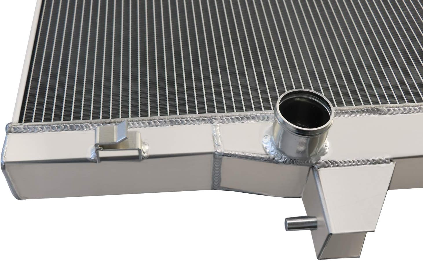 ECMRAD Aluminum Radiator Compatible with 2003-2009 Dodge Ram 2500 3500 5.9L/6.7L Diesel Cummins 2004 2005 2006 2007 2008