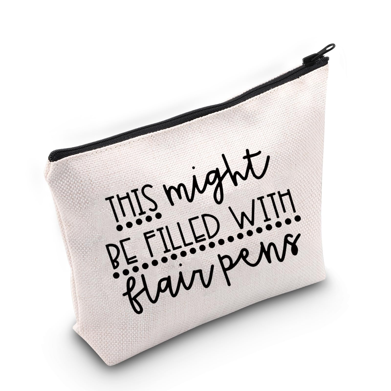 TSOTMO Estuche para lápices para profesores con texto en inglés "This Might Be filled With Flair Pen Case, Bolígrafos Flair, G400