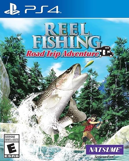 Reel Fishing: Road Trip Adventure: pescaria relaxante que cansa rápido