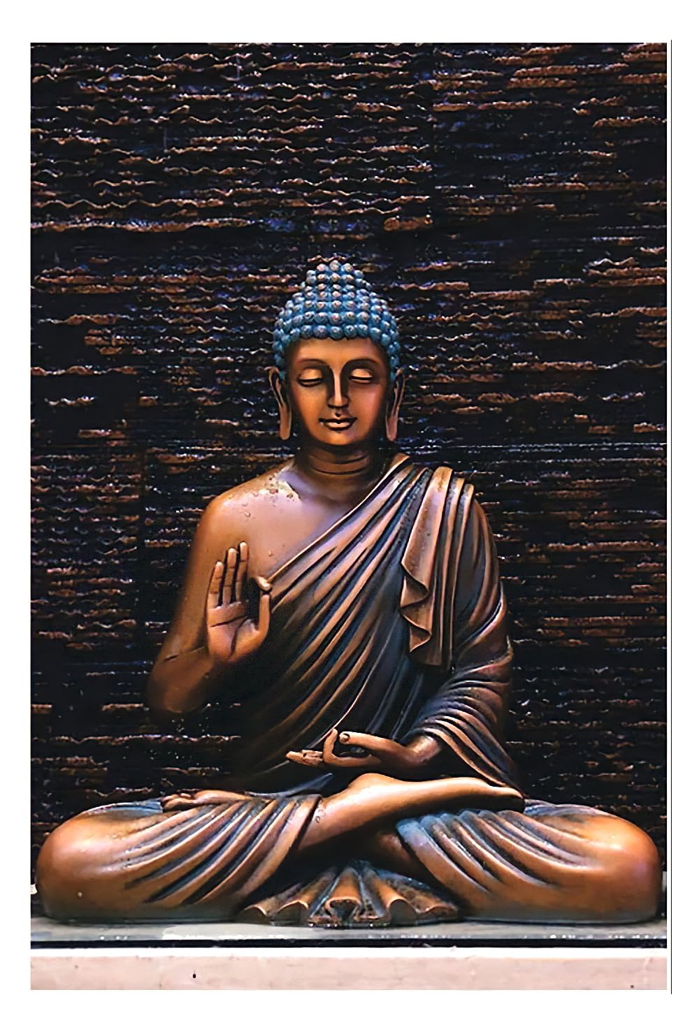 Decals Creation Gautam Buddha Vinyl Reusable Self-Adhesive Sticker | Wall Reusable Self-Adhesive Sticker For Living Room/Bedroom/Office Size - 60 Cm X 90 Cm (B0BFBW5H9S) Amazon Price History, Amazon Price Tracker