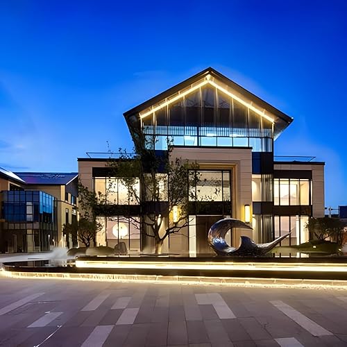 Vista 4 de FORT Tira de luces LED de neón blanco cálido, 100 pies, 98.4 ft, CA, flexible, 110 V, 120 V, tira de luces LED para exteriores, impermeable