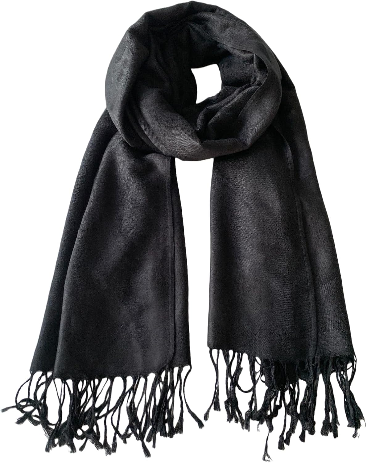 Wendyfull Reversible Paisley Pashmina Shawl Wrap for Women Rave Scarf Vintage Jacquard Scarves Soft All Seasons