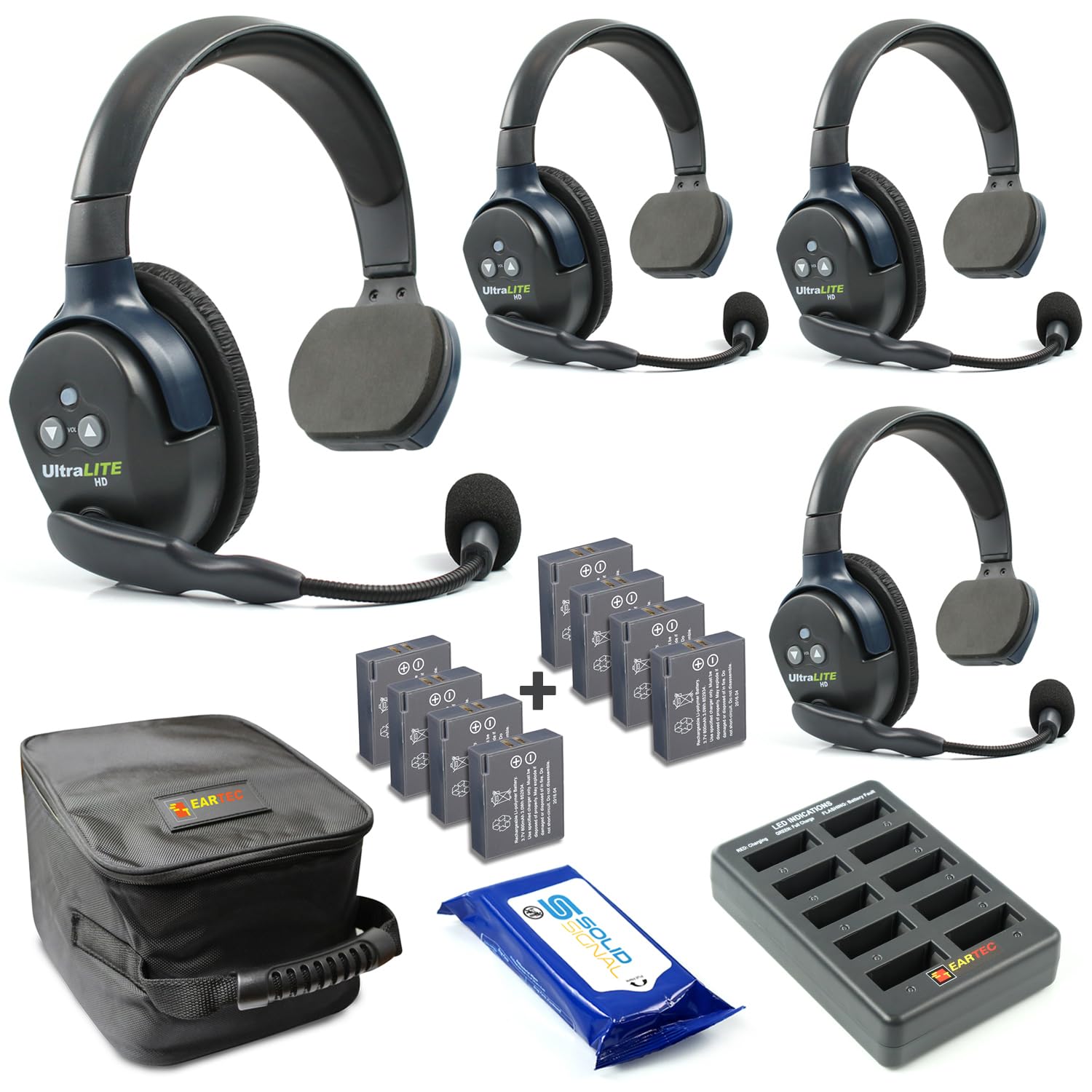 Amazon.com: Eartec UL4S Ultralite Full Duplex Wireless Headset