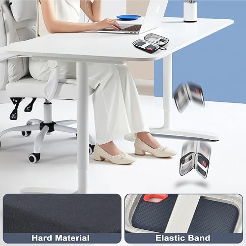 Vista 53 de Funda para SanDisk 1TB 2TB 500GB 4TB/para SanDisk PRO Extreme Portable SSD, soporte externo de almacenamiento de disco duro de estado sólido