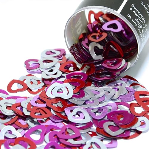 Corazón de confeti recortado amor sin fin - paquete al por menor #8059 QS0