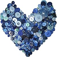 Vista 11 de 600-700 Piezas Botones Redondos de Resina Tamaños Variados para Manualidades Costura DIY Manual Pintura de Botones DIY Adorno Hecho a Mano Botones