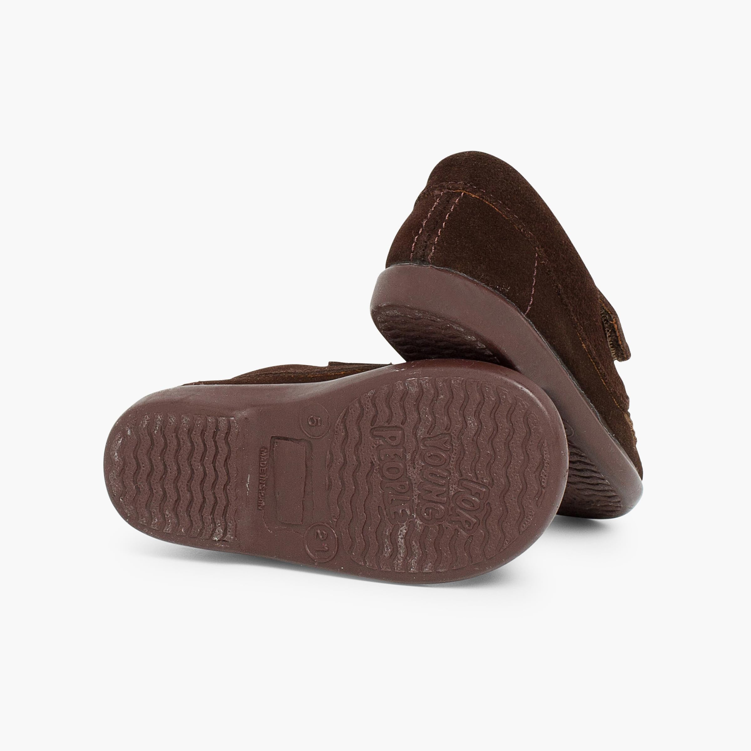Pisamonas Mocassins en Suède avec À Scratch