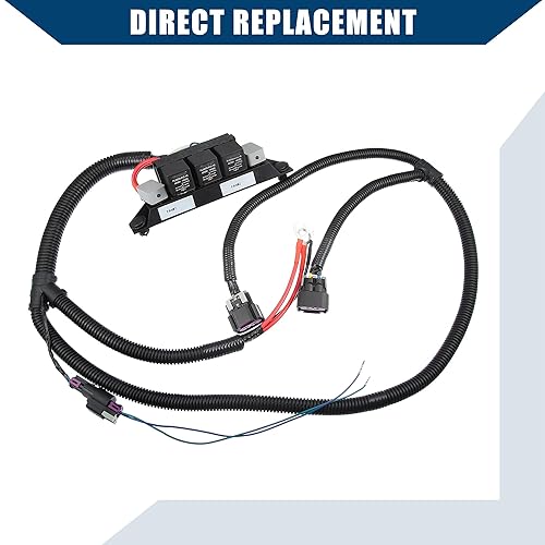 Miniatura 4 de Arnés de cableado de ventilador eléctrico dual para Silverado 1500 2500 3500 para Sierra 1500 2500 3500 PickupArnés de ventilador de refrigeración