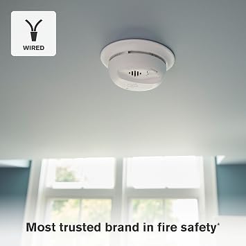 First Alert Hardwire Smoke Alarm with 10-Year Battery Backup