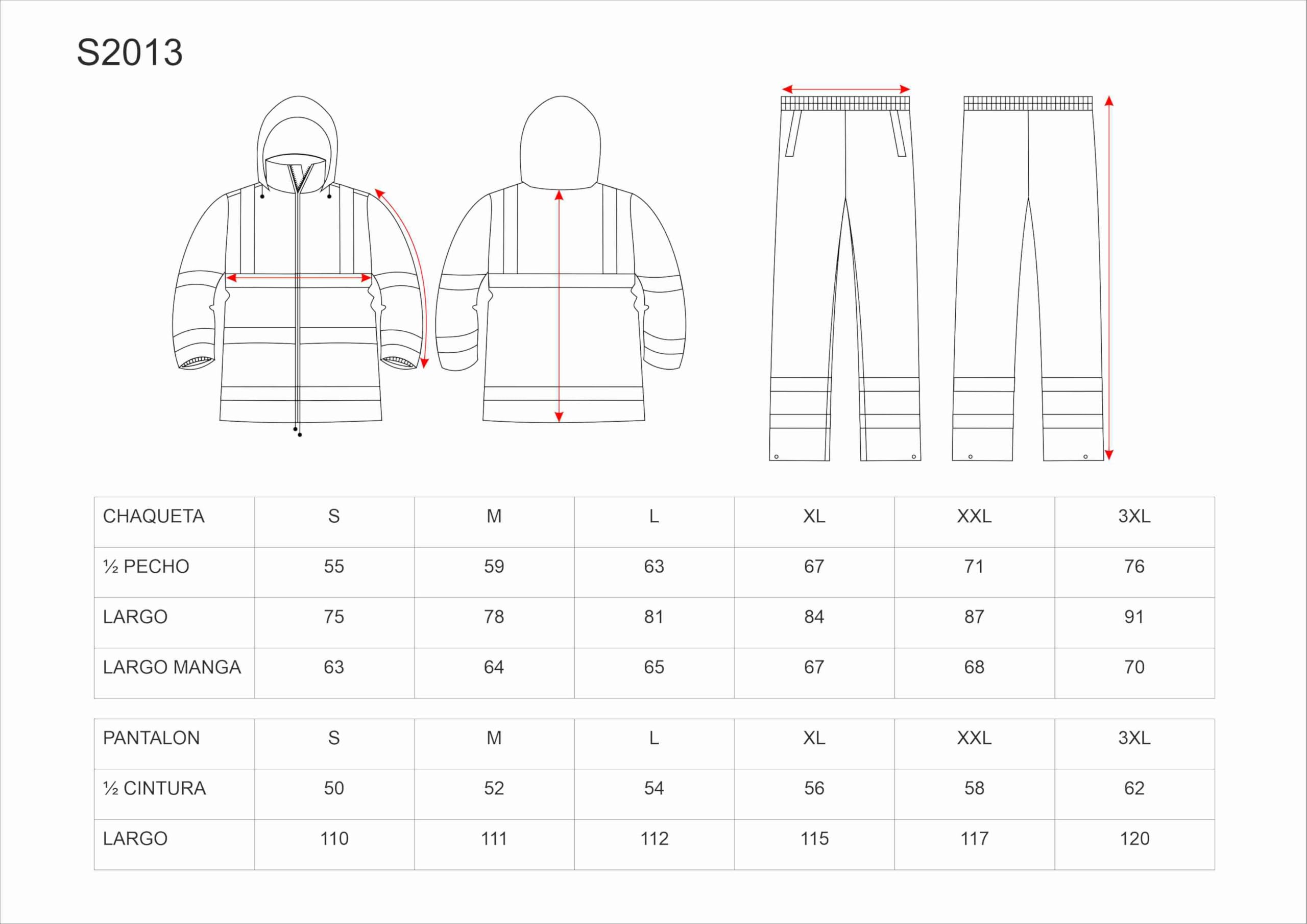 WORKTEAM Traje de Agua Impermeable, Chaqueta y Pantalón con Cintas Reflectantes, Capucha Oculta y Forro de Rejilla, Visibilidad Realzada unisex