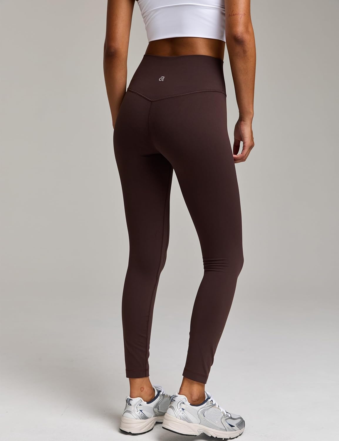 Women's High Waisted No Front Seam Thick Yoga Leggings 25'' Buttery Soft Squat Proof Gym Athletic Workout Pants - Image 2